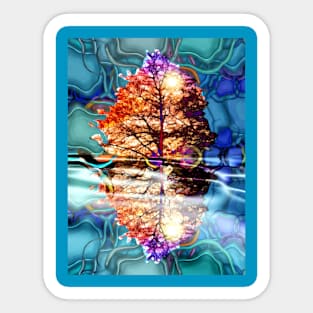 Colorful Tree Sticker